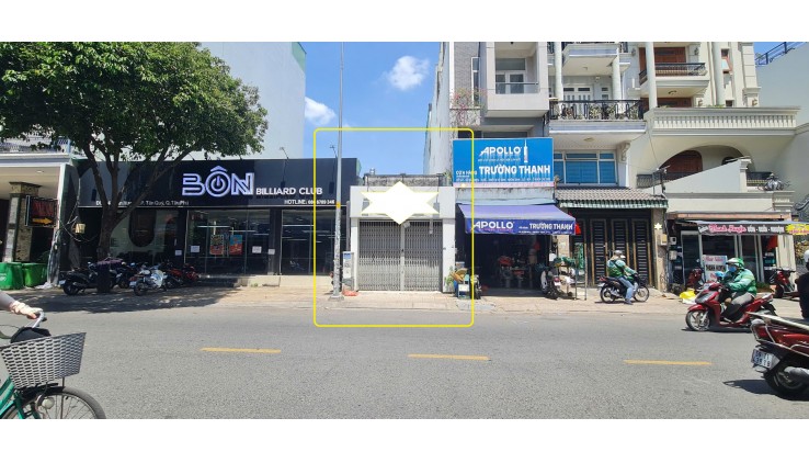 Cho thuê nhà mặt tiền Tân Hương 112m², ĐỐI DIỆN CHUNG CƯ - GẦN CHỢ